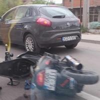 Motociklista učestvovao u nesreći u Rajlovcu, saobraćaj otežan