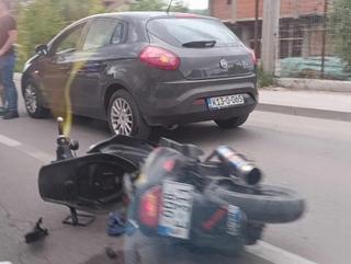 Motociklista učestvovao u nesreći u Rajlovcu, saobraćaj otežan