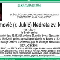 Objavljena smrtovnica majke Mirze Selimovića